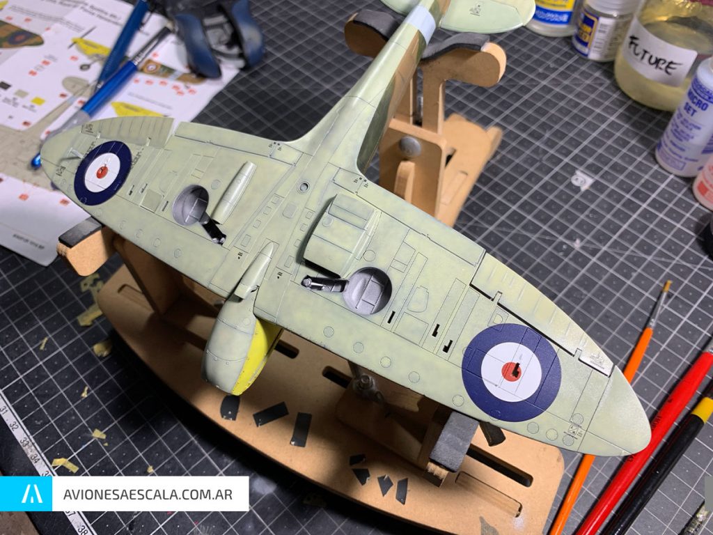 Spitfire Airfix Decals Aviones a Escala