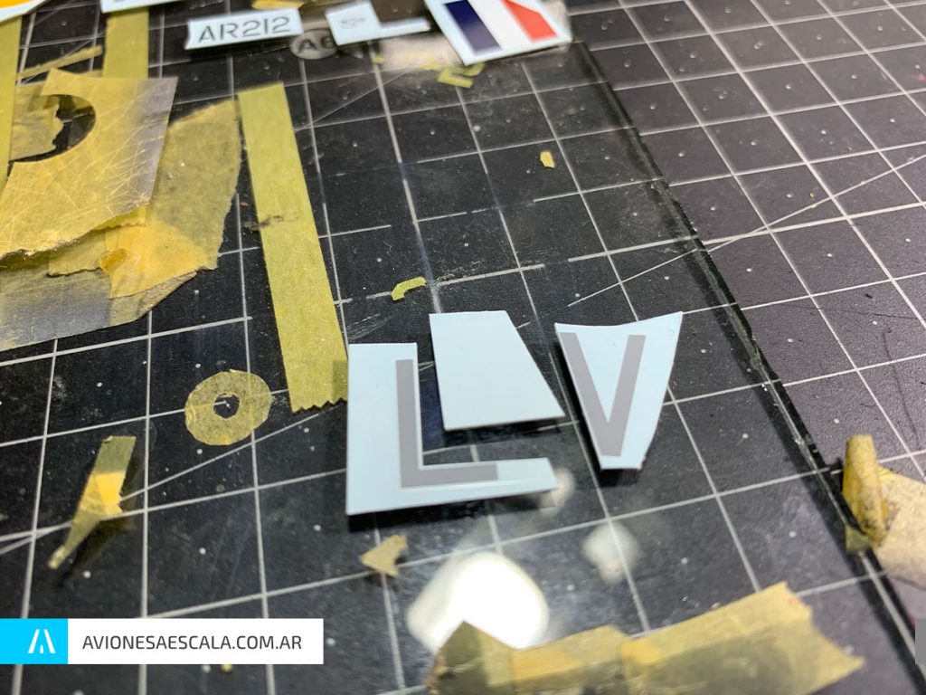 Spitfire Airfix Decals Aviones a Escala