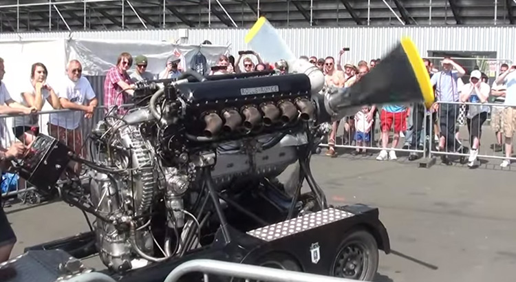 Rolls Royce Merlin a toda máquina en 2015!!
