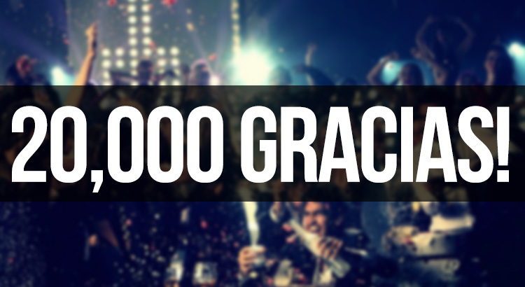 20,000 Visitas – GRACIAS A TODOS!!