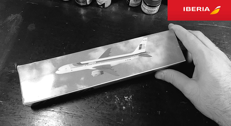 Video! Unboxing y armado Boeing 757 Iberia