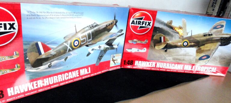 Review del Hurricane de Airfix 1:48