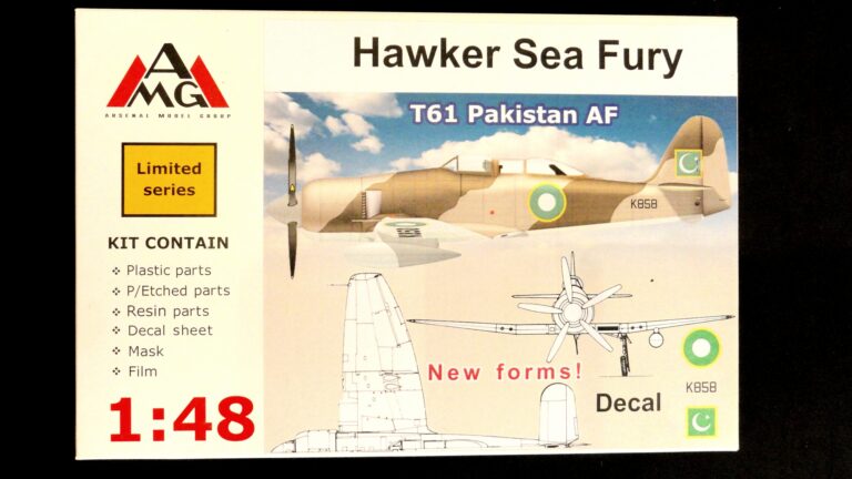 Review Hawker Sea Fury T.61 – AMG 1:48