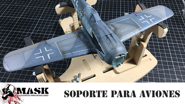 Review Soporte para Aviones – Mask Modelismo