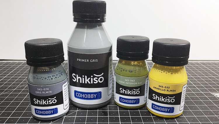 Probamos el Primer y Pinturas de Shikiso!
