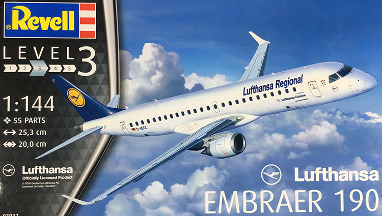 Inbox Review! Embraer 190 – Revell