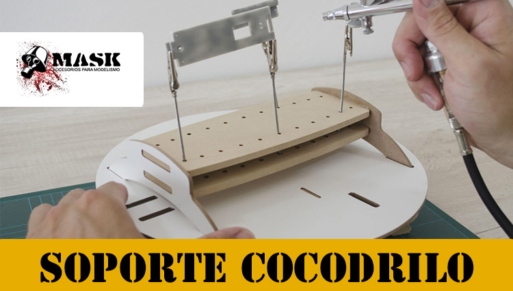 Review Soporte Cocodrilo – Mask Modelismo