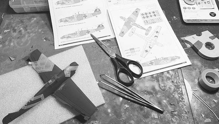 Bf 109 B1 – Parte 3 – Pintura!