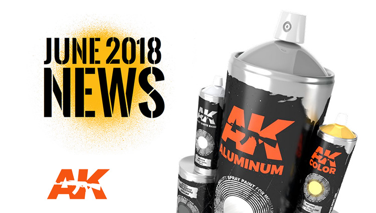 AK Interactive: Nuevos lanzamientos de junio de 2018