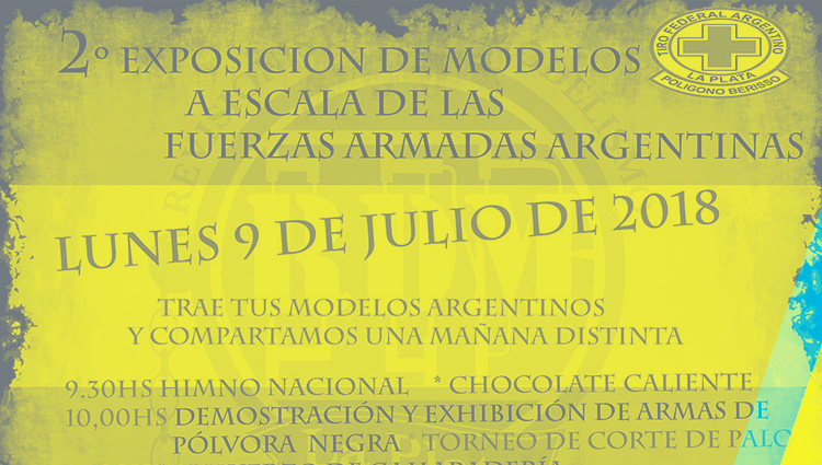 2da exposición de modelos de modelos a escala de las Fuerzas Armadas Argentinas