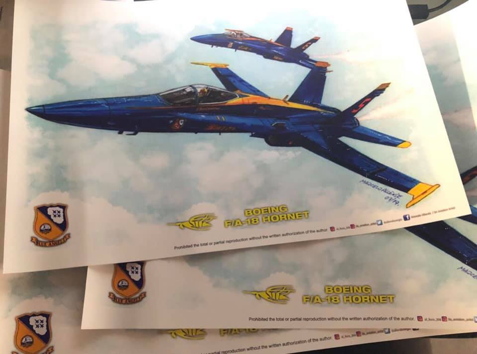 Blue Angels Marcelo Allende