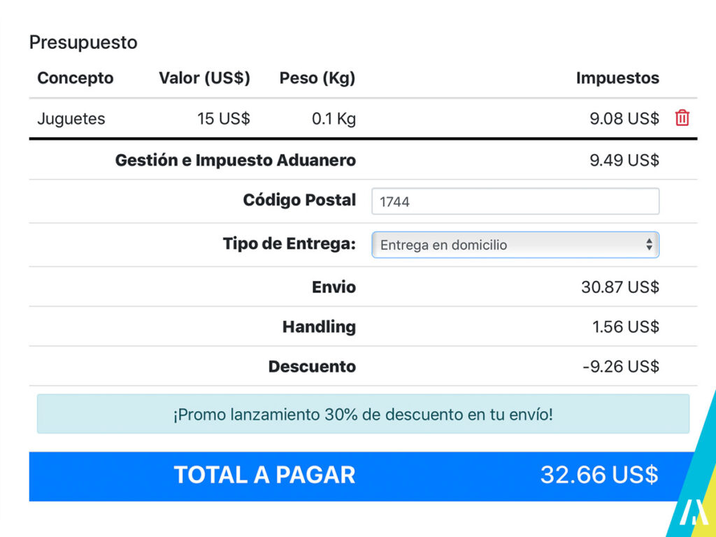 Aerolineas Argentinas Courier