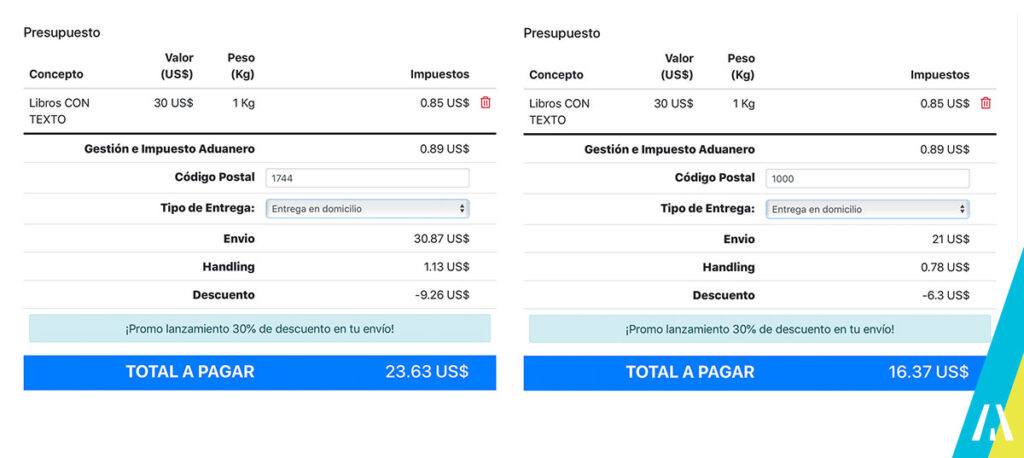 Aerolineas Argentinas Courier