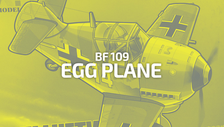 BF 109 Eggplane – Tiger Model – Efectos y desgastes