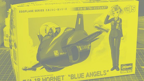 inbox review: F/A-18 Hornet “Blue Angels” Eggplane Series
