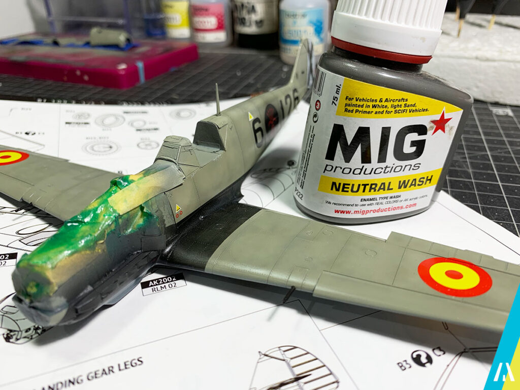 BF109 Legion Condor Weathering