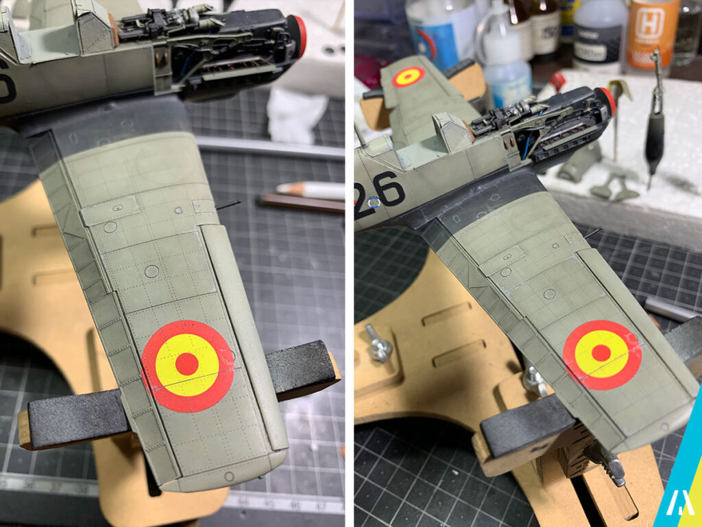BF109 Legion Condor Weathering