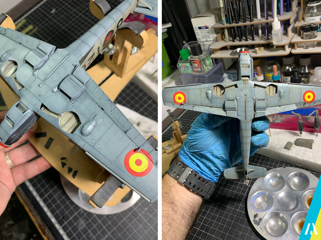 BF109 Legion Condor Weathering