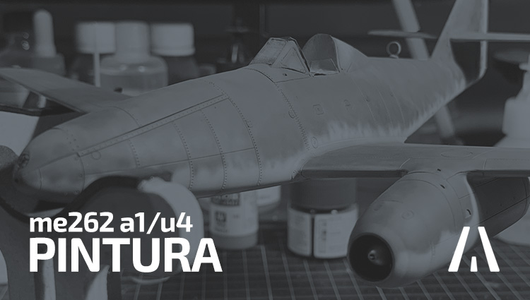 Me 262 A-1a/U4 – Parte 2 (pintura)