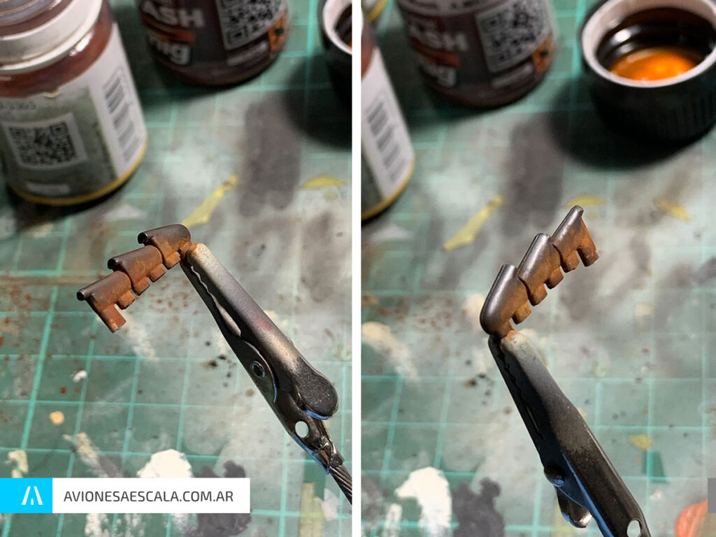 Spitfire mk1 weathering aviones a escala