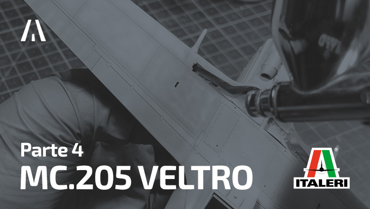 Macchi MC.205 Veltro – Parte 4 (Comienza La Pintura!)