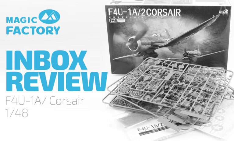 inbox review: Vought F4U-1A/2 Corsair (5001) – Parte 1