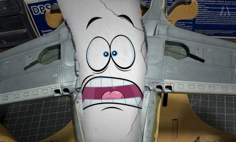 Se me partio la maqueta al medio! y ahora que hago?!