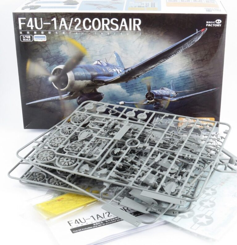 Vought F4U-1A/2 Corsair Edición Limitada, Dual ComboMagic Factory (5001) 1:48 Parte 1/3