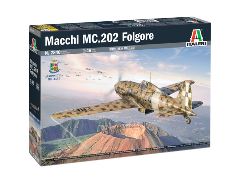 MACCHI MC 202 “FOLGORE” 1:48 SCALE (2840)