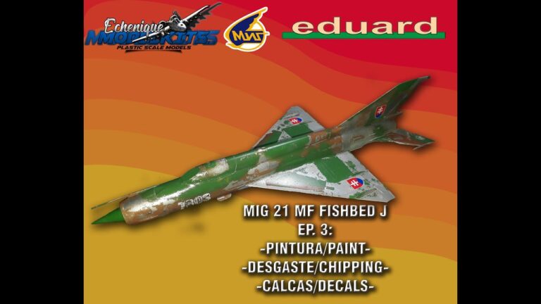 MIG 21 MF FISHBED J -PAINT & DECALS- EDUARD 1/48 – Ep. 3