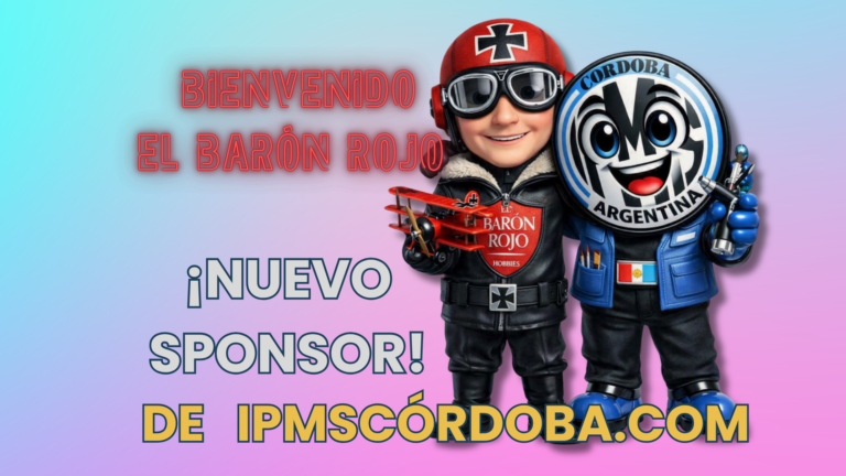 ¡Le damos la bienvenida a El Barón Rojo Hobbies como nuevo sponsor de IPMS Córdoba!