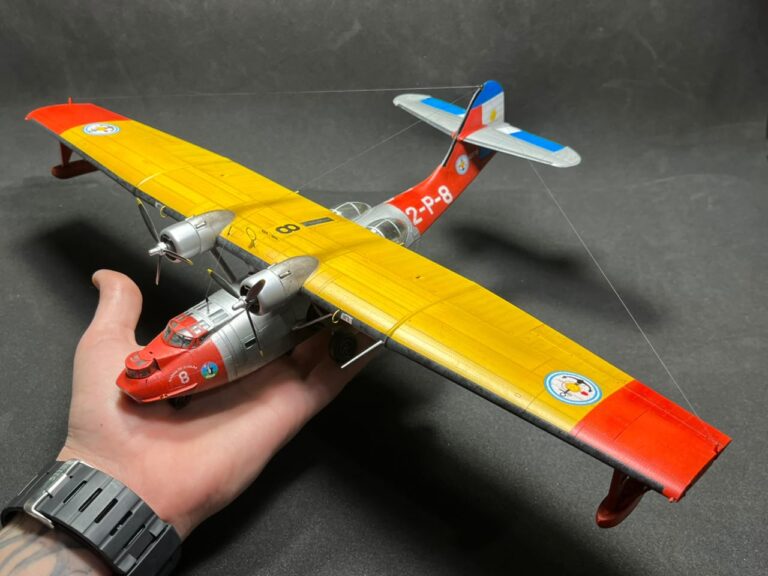 PBY-5 Catalina 2-P-8: Cirugía, Scratch y Operación Antártica en 1/72