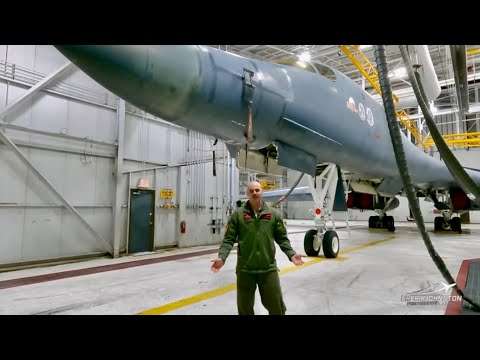 Recorrida en detalle por el B-1 Lancer: el bombardero apodado ‘Bone’