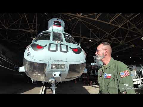 Recorrido detallado por el CH-46 Sea Knight en el museo militar de Houston