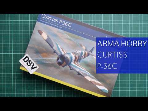 Reseña en video: el P-36C de Arma Hobby en escala 1/72