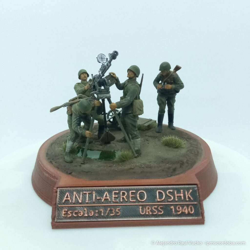 DShK Machine Gun with crew – foto 1