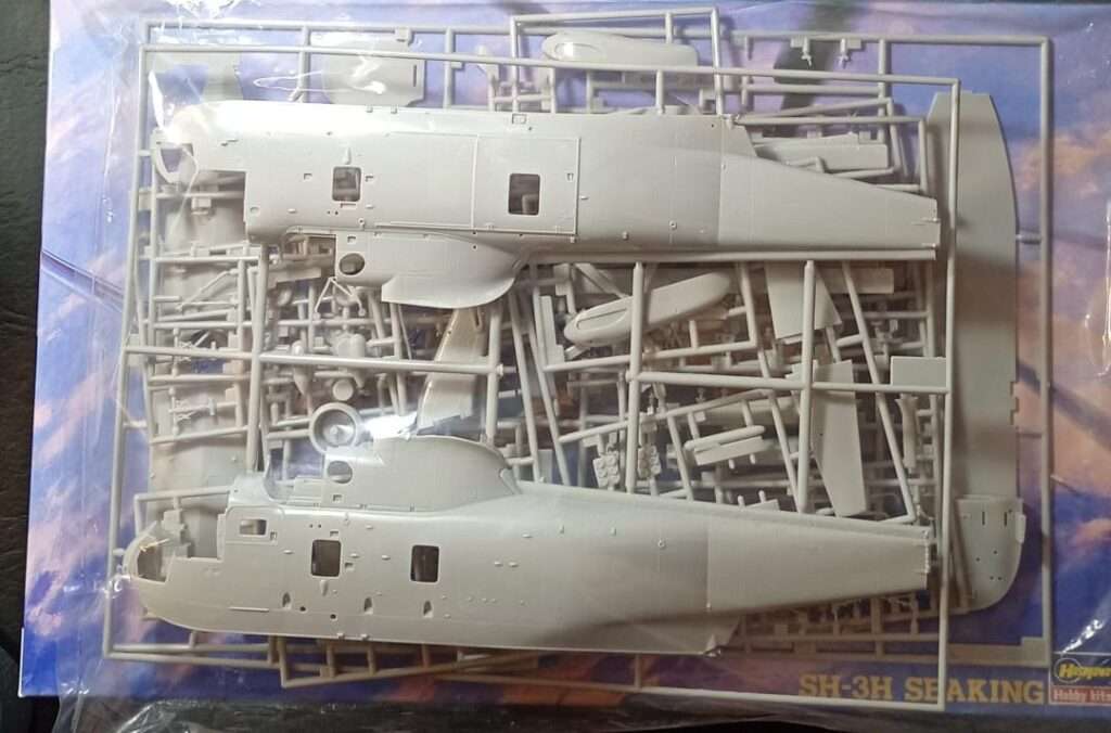 Coladas del SH-3H Sea King de Hasegawa (PT1) en escala 1/48