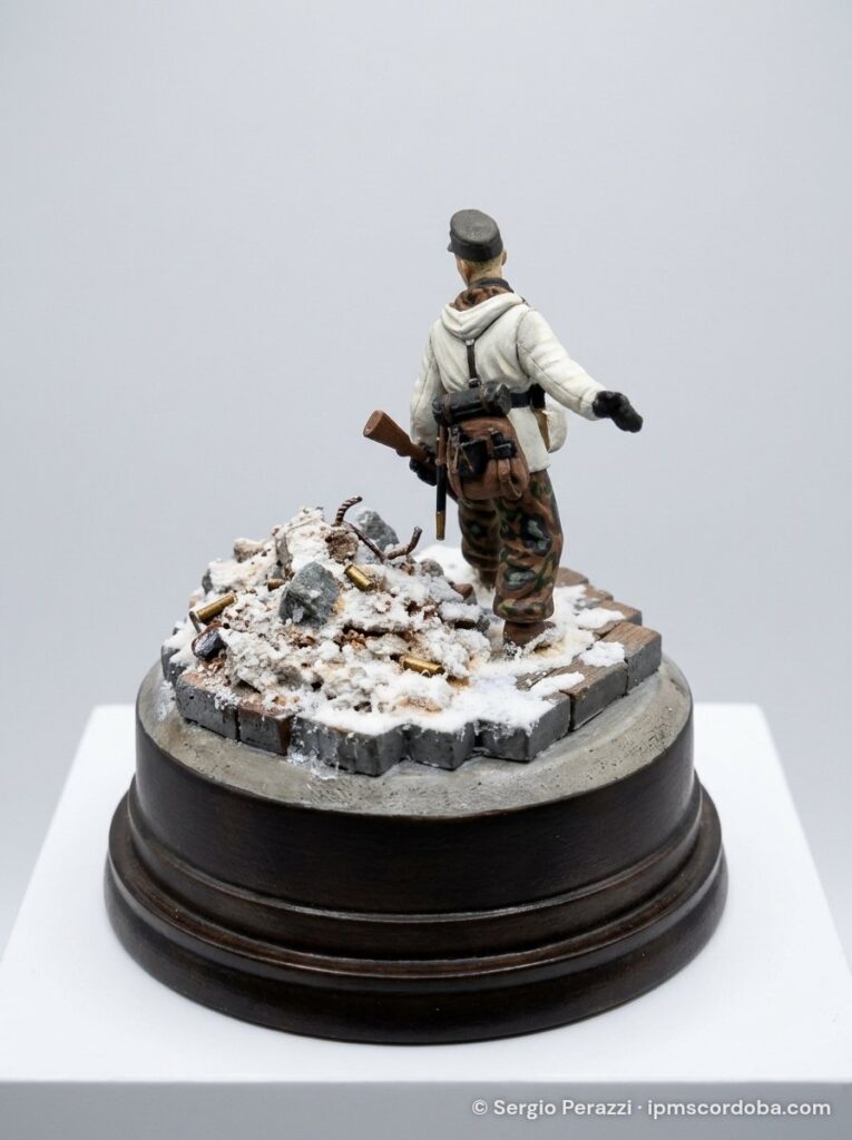 Waffen SS Infantryman – Throwing grenade – foto 1
